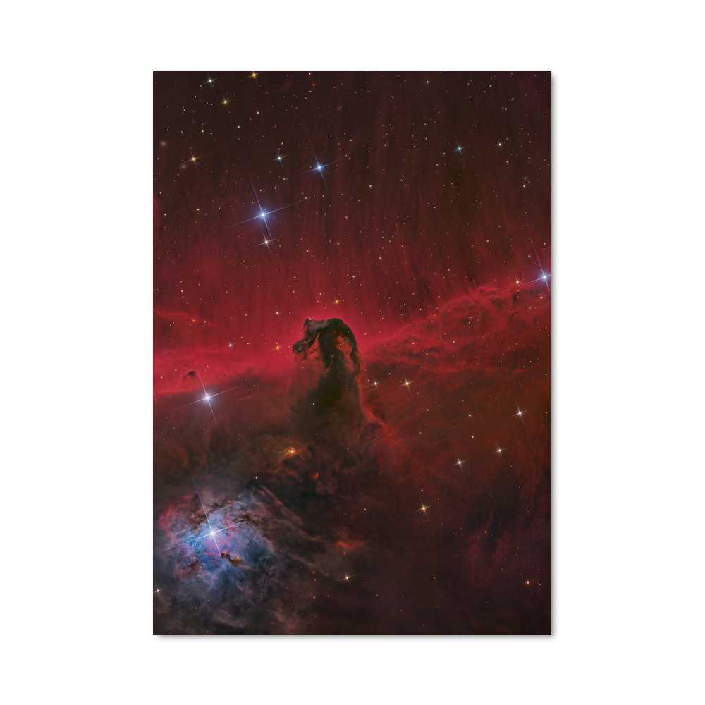 Poster Étoiles de Cheval – affiche Nébuleuses